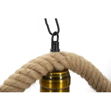 Lampa wisząca CUP/ROPE 5-punktowa 130x20x80 cm